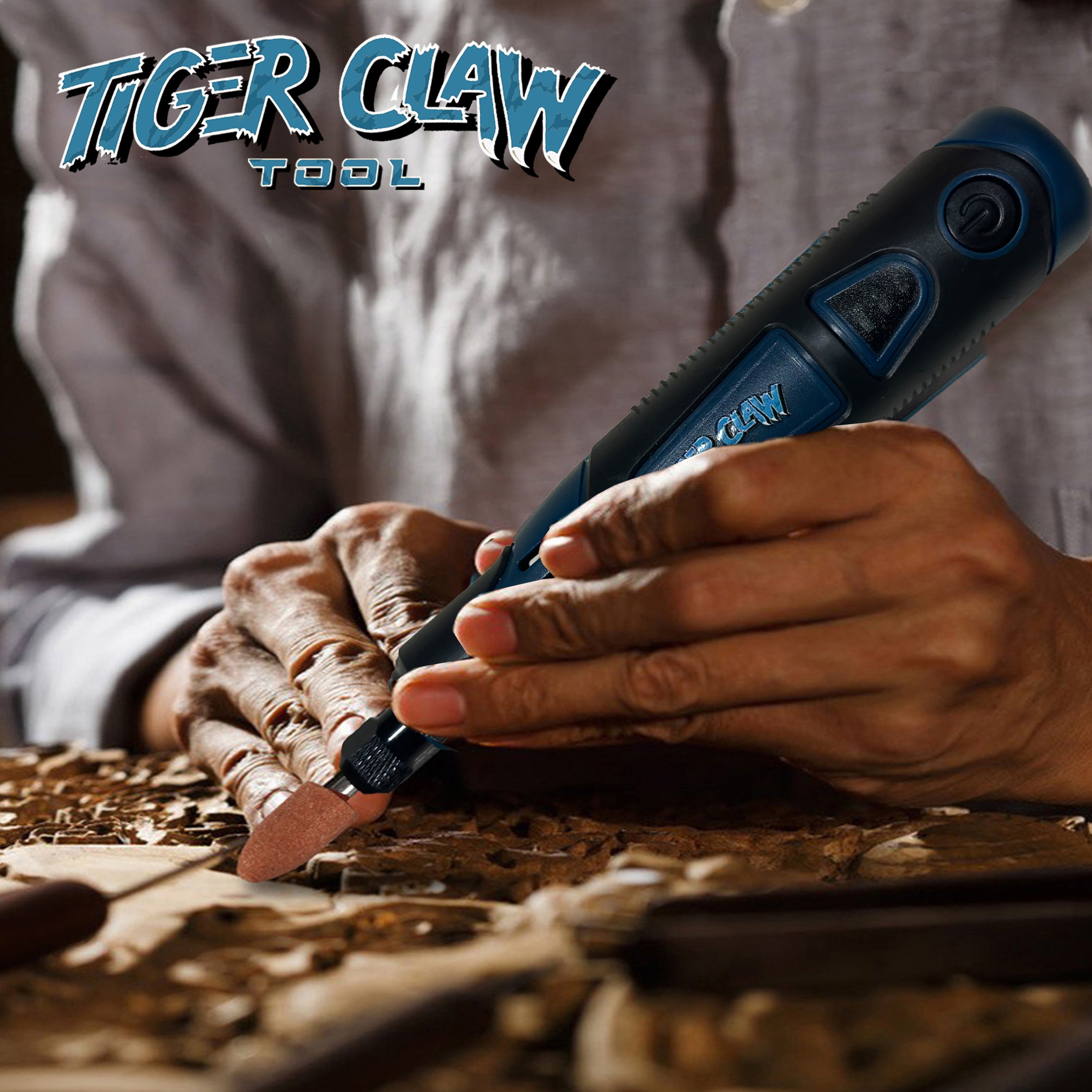 【82-Piece Set】⭐Tiger Claw Tool⭐ Three-Speed Adjustable Electric Grinder
