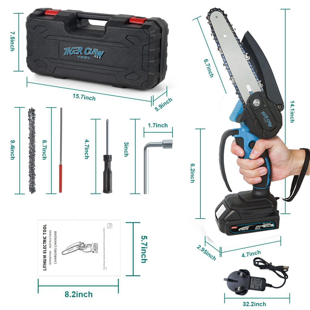 6-inch chainsaw