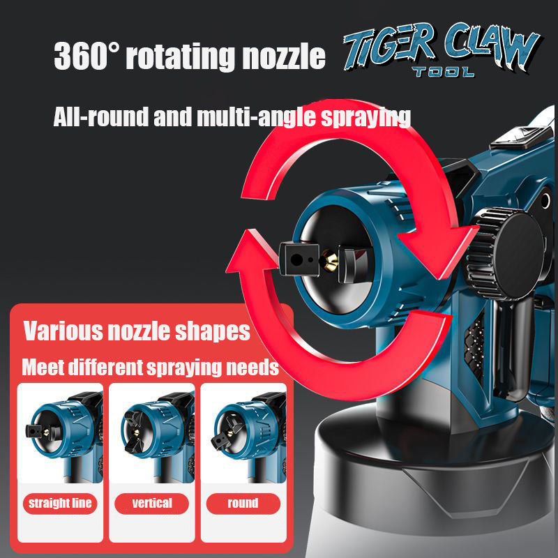 40V Brushless 2000W Lithium-ion Paint Sprayer, Rechargeable Paint Sprayer, Electric Paint Sprayer, Paint Sprayer, Electric Paint Sprayer