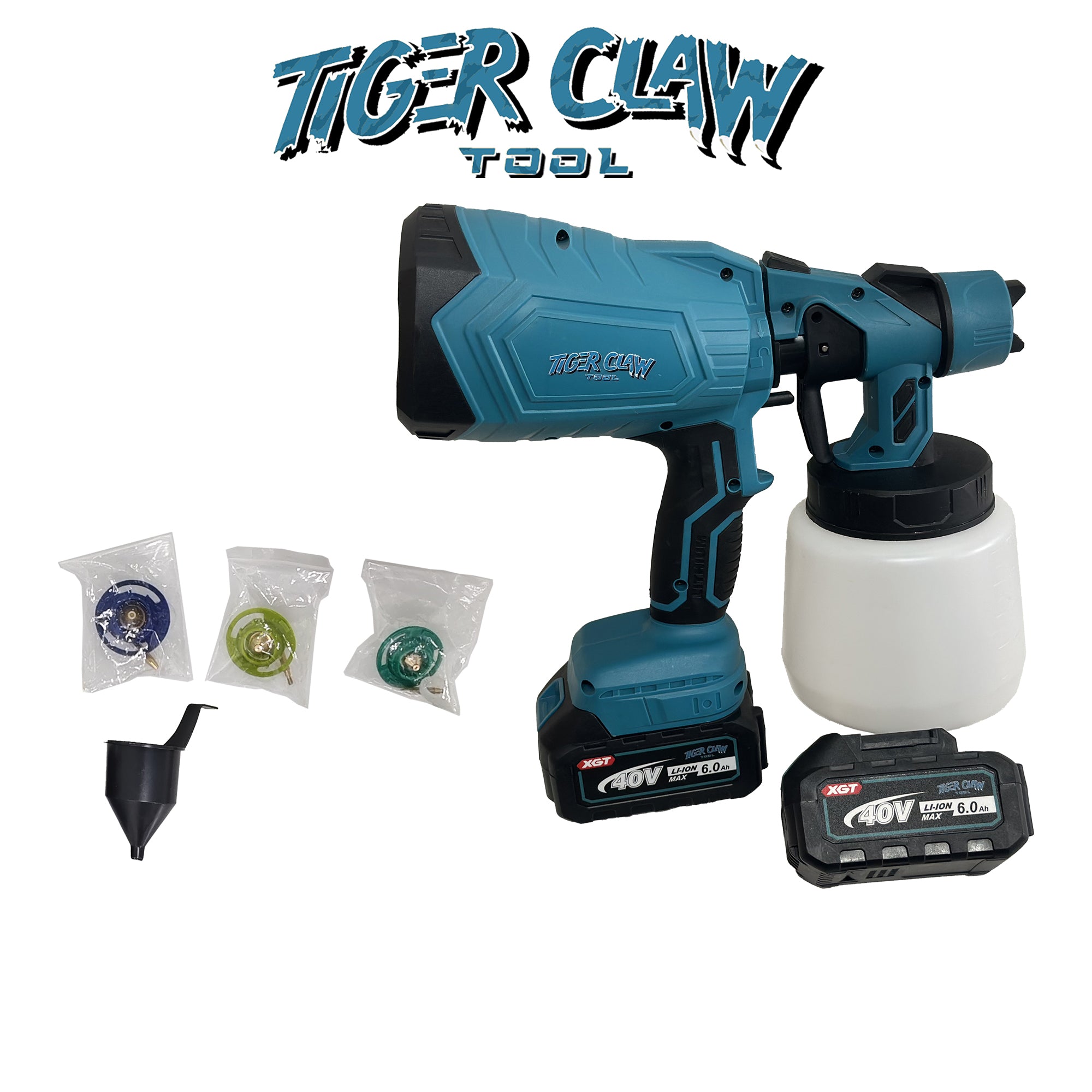 40V Brushless 2000W Lithium-ion Paint Sprayer, Rechargeable Paint Sprayer, Electric Paint Sprayer, Paint Sprayer, Electric Paint Sprayer