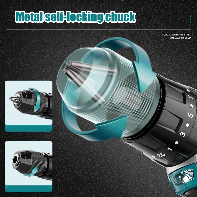 ⭐Tiger Claw Tool⭐ Japanese technology 48V electric drill, impact drill, brushless electric screwdriver, impact drill, screwdriver, power tool